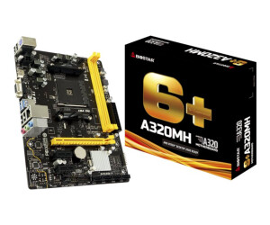Biostar A320mh - 6.X - Motherboard - Micro ATX - Socket...