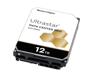 WD Ultrastar DC HC520 HUH721212ALE604 - hard drive - 12 TB - Intern - 3.5 "(8.9 cm)