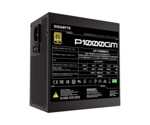 Gigabyte P1000GM - power supply (internal) - ATX12V 2.31