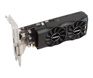 MSI GTX 1050 TI 4GT LP - Grafikkarten - GF GTX 1050 Ti
