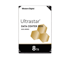 WD Ultrastar DC HC320 HUS728T8TALE6L4 - Festplatte - 8 TB - intern - 3.5" (8.9 cm)
