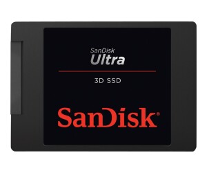 SanDisk Ultra 3D - 500 GB SSD - intern - 2.5" (6.4 cm)