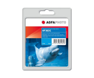 Agfaphoto 5.5 ml - cyan - compatible - ink cartridge...