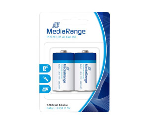 MEDIARANGE Premium - Batterie 2 x LR14 / C Typ