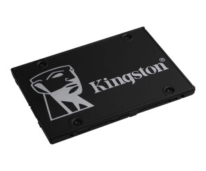 Kingston KC600 - SSD - verschlüsselt - 1024 GB - intern - mSATA - SATA 6Gb/s - 256-Bit-AES - Self-Encrypting Drive (SED)