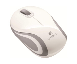 Logitech M187 - Mouse - Visually - Wireless - 2.4 GHz - Wireless recipient (USB)