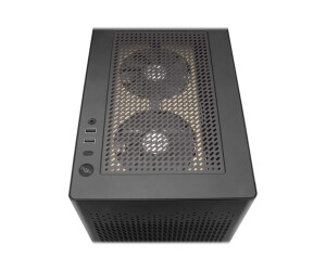 SilverStone SUGO SG16 - Cube - Mini-DTX - keine Spannungsversorgung (ATX / PS/2 / SFX / SFX-L)