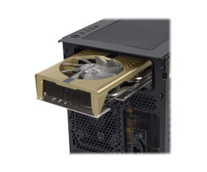 SilverStone SUGO SG16 - Cube - Mini-DTX - keine Spannungsversorgung (ATX / PS/2 / SFX / SFX-L)
