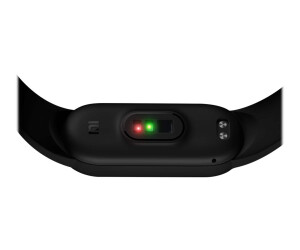 Xiaomi Mi Smart Band 6 - Aktivitätsmesser mit Band - TPU - schwarz - Handgelenkgröße: 155-219 mm - Anzeige 4 cm (1.56")