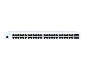 Sophos CS110-48 - Switch - Managed - 48 x 10/100/1000 + 4 x 1 Gigabit/10 Gigabit SFP +