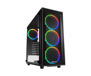 Sharkoon TG4M RGB - ATX Case - extended ATX - side part...