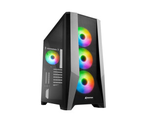 Sharkoon TG7M RGB - Tower - extended ATX - side part with...