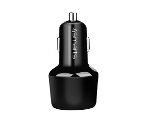 4smarts VoltRoad Ultimate - Auto-Netzteil - 83 Watt - 6.25 A - PD, QC 3.0 - 2 Ausgabeanschlussstellen (USB, USB-C)