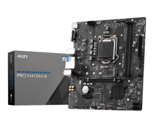 MSI Pro H410M -B - Motherboard - Micro ATX - LGA1200...