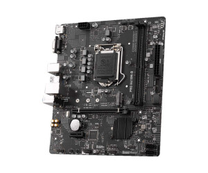 MSI PRO H410M-B - Motherboard - micro ATX - LGA1200-Sockel - H410 Chipsatz - USB 3.2 Gen 1 - Gigabit LAN - Onboard-Grafik (CPU erforderlich)