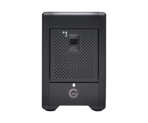 SANDISK PROFESSIONAL G-RAID SHUTTLE 4 - Festplatten-Array - 24 TB - 4 Schächte - HDD 6 TB x 4 - Thunderbolt 3, USB 3.2 Gen 2 (extern)