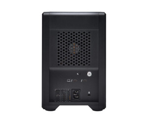 SanDisk Professional G-RAID SHUTTLE 4 - Festplatten-Array - 48 TB - 4 Schächte - HDD 12 TB x 4 - Thunderbolt 3, USB 3.2 Gen 2 (extern)