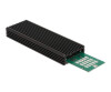 Delock Speichergehäuse - M.2 - M.2 NVMe Card / SATA 6Gb/s - USB 3.2 (Gen 2)