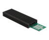 Delock memory housing - M.2 - M.2 NVME Card / SATA 6GB / S - USB 3.2 (Gen 2)