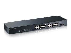 ZyXEL GS1900-24 - Switch - Smart - 24 x 10/100/1000 + 2 x...