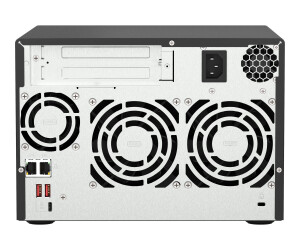 QNAP TS-673A - NAS-Server - 6 Schächte - 108 TB