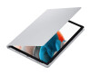 Samsung EF -BX200 - Flip cover for tablet - silver