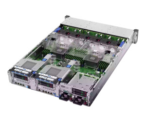 HPE proliant DL380 Gen10 Network Choice - Server - Rack Montage - 2U - Two Way - 1 x Xeon Silver 4210R / 2.4 GHz - RAM 32 GB - SAS - Hot -Swap 6.4 cm (2.5 ")