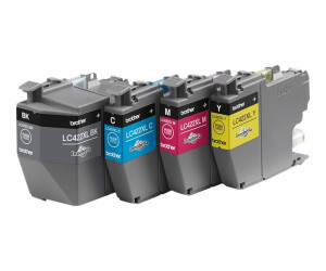 Brother LC422XL - 4er-Pack - Schwarz, Gelb, Cyan, Magenta