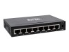 InLine Gigabit Switch 8x - 10/100/1000 - Desktop - Metall - lüfterlos - gesch. Ports