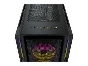 Corsair iCUE 5000T RGB - Mid tower - E-ATX - Seitenteil...