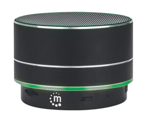 Manhattan Metallic Bluetooth Speaker (Clearance Pricing), Microphone, Splashproof, Decent Sound Output (3W)