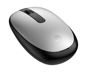 HP 240 - Maus - rechts- und linkshändig - optisch - 3 Tasten - kabellos - Bluetooth 5.1 - kabelloser Empfänger (USB)