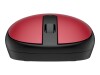 HP 240 - Maus - rechts- und linkshändig - optisch - 3 Tasten - kabellos - Bluetooth 5.1 - kabelloser Empfänger (USB)