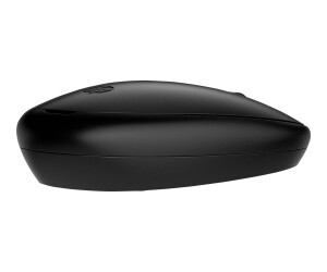 HP 240 - mouse - right and left -handed - optically - 3 keys - wireless - Bluetooth 5.1 - Wireless receiver (USB)