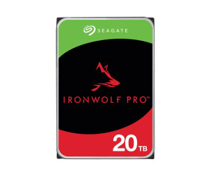 Seagate IronWolf Pro ST20000NE000 - Festplatte - 20 TB - intern - 3.5" (8.9 cm)