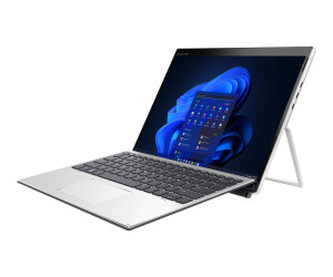 HP Elite X2 G8 - Wolf Pro Security - Tablet - With removable keyboard - Intel Core i7 1165G7 - Win 11 Pro - Iris Xe Graphics - 16 GB RAM - 512 GB SSD NVME, HP Value - 33 cm (13 ")
