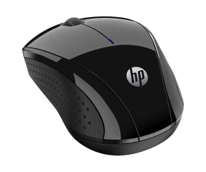 HP 220 Silent - Maus - kabellos - 2.4 GHz - Schwarz