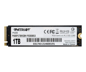 Patriot P400 - SSD - 1 TB - Intern - M.2 2280 - PCIe 4.0...