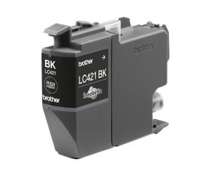 Brother LC421BK - black - original - ink cartridge