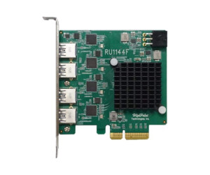 HighPoint RocketU 1144F - USB-Adapter - PCIe 3.0 x4