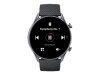 Amazfit GTR 3 Pro - Intelligente Uhr mit Riemen - Flouroelastomer - Infinite Black - Handgelenkgröße: 155-218 mm - Anzeige 3.7 cm (1.45")