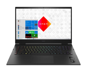 HP OMEN by HP Laptop 17-ck0080ng - Intel Core i7 11800H - Win 10 Home 64-Bit - GF RTX 3080 - 16 GB RAM - 1 TB SSD NVMe, TLC - 43.9 cm (17.3")