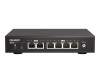 QNAP QSW-2104-2T - Switch - unmanaged - 2 x 100/1000/2.5G/5G/10GBase-T + 4 x 100/1000/2.5G