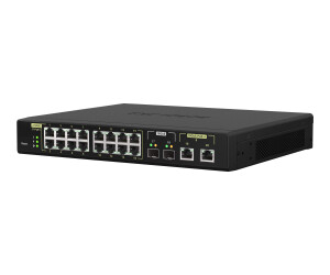 QNAP QSW-M2116P-2T2S - Switch - managed - 16 x 100/1000/2.5G (PoE+)