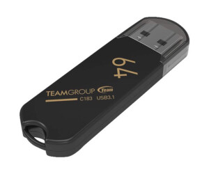 Team Group Team C183 - USB flash drive - 64 GB - USB 3.1...