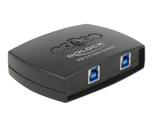 Delock USB 3.0 Sharing Switch 2 - 1 - USB-Umschalter für die gemeinsame Nutzung von Peripheriegeräten