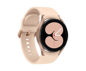 Samsung Galaxy Watch4 - 40 mm - rosa gold - intelligente Uhr mit Sportband - rosa - Anzeige 3.04 cm (1.19")