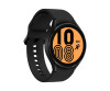 Samsung Galaxy Watch4 - 44 mm - schwarz - intelligente Uhr mit Sportband - Anzeige 3.46 cm (1.36")