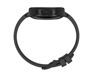 Samsung Galaxy Watch4 Classic - 42 mm - schwarz - intelligente Uhr mit Ridge Sport Band - Flouroelastomer - schwarz - Anzeige 3.04 cm (1.2")
