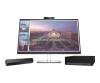 HP S101 - Soundbar - for monitor - 2.5 watts - black (grill color - black)